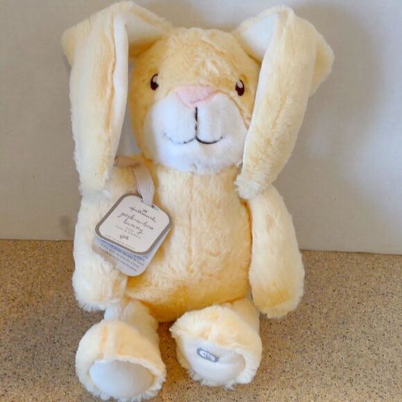 Hallmark Peek a Boo Easter Bunny 12" Stuffed Rabbit Animal Animated Talks Ears - Picture 1 of 9